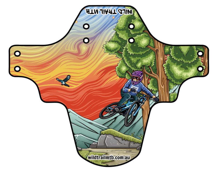 Gnarly WIld trail MTB mudguard