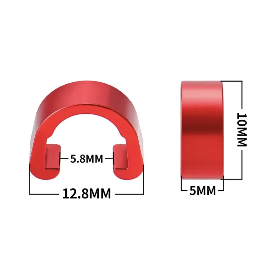 MTB U buckles for Brake Cables